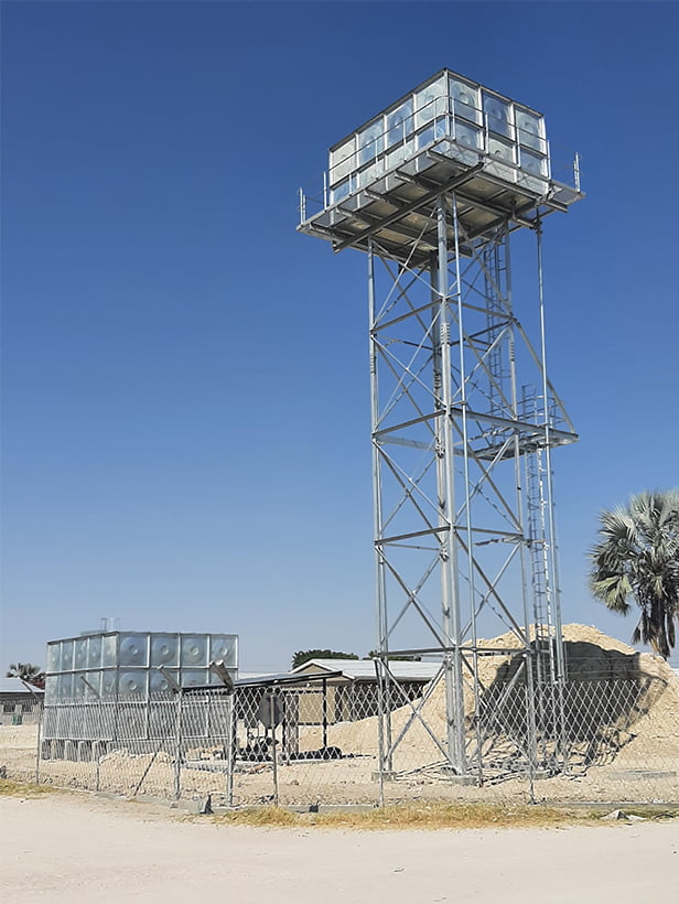 Bulk Water Storage Tanks Namibia NEC Pty Ltd Bulk Water Storage Tanks Namibia NEC Pty Ltd